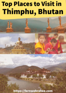 Thimphu is major city of bhutan,. Read about top Places to Visit in Thimphu and Things to do in Thimphu. #thimphu #bhutantravel #thimphuitinerary