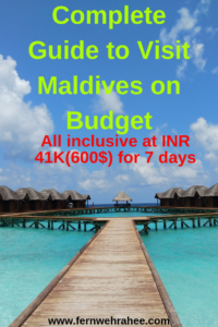 Maldives on budget
