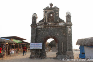 Ruins at Dhanushkodi Ghost town
