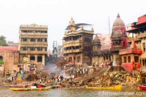 Varanasi sightseeing Manikarnika Ghat