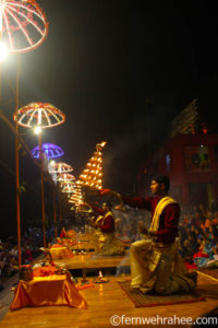 Ganga aarti Varanasi sightseeing
