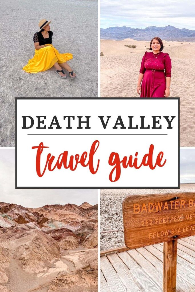 2 days death valley itinerary