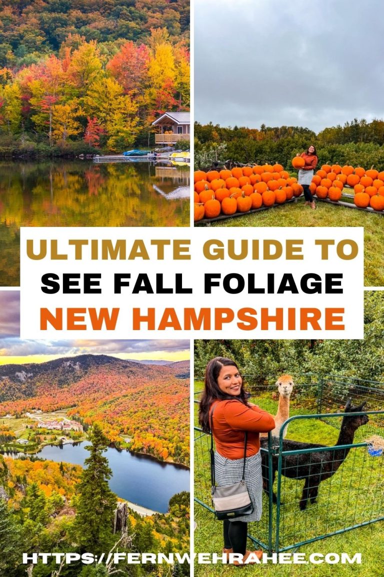 20 Best Spots to see Fall Foliage in New Hampshire + Itinerary ...