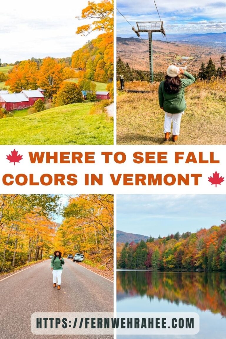 17 Best Places to Visit in Vermont in Fall - Fernwehrahee