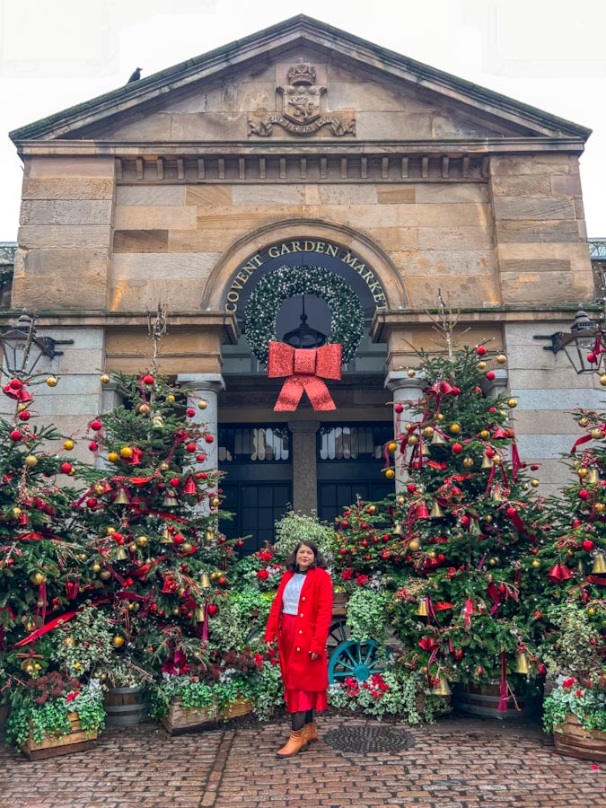London Christmas Lights walking route